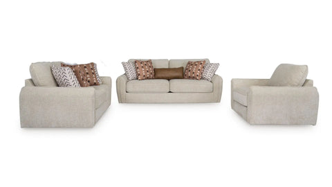 Seyler Sofa Set; Sand