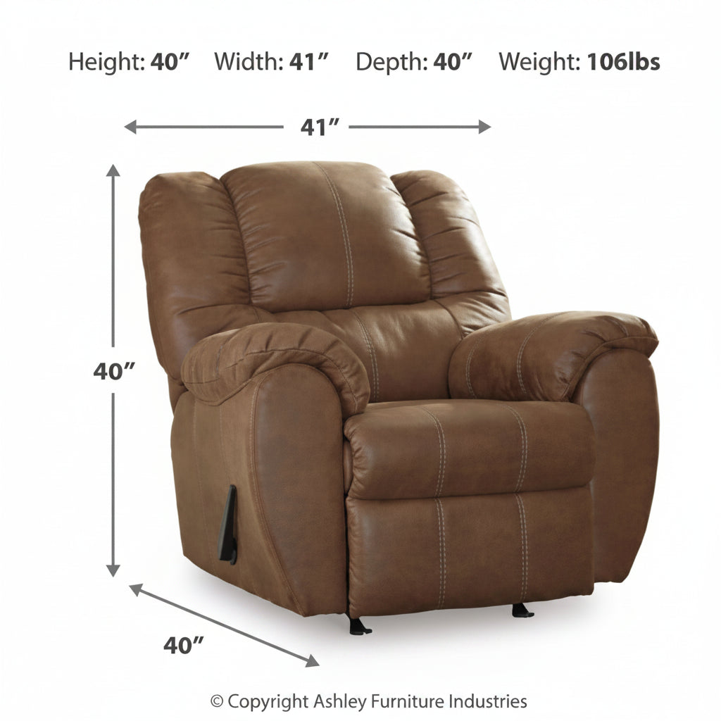 McGann Recliner;Saddle