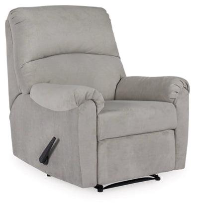 Nerviano Wall Recliner; Gray