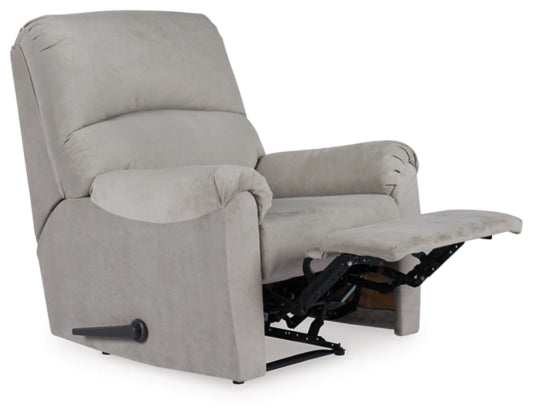 Nerviano Wall Recliner; Gray