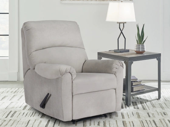 Nerviano Wall Recliner; Gray