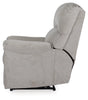 Nerviano Wall Recliner; Gray