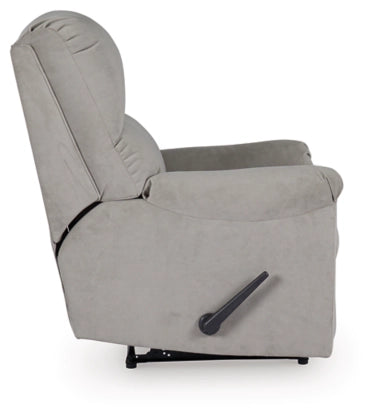 Nerviano Wall Recliner; Gray