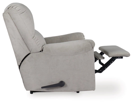 Nerviano Wall Recliner; Gray