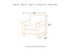Milari Accent Chair;Maple