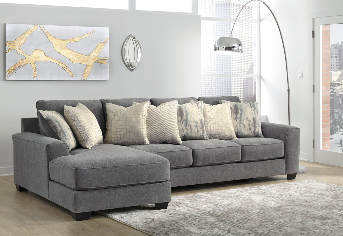 Castano 2-Piece Sectional With Chaise – Ashley Furniture - Brunei