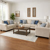 Scottsveal Sofa Set; Sepia
