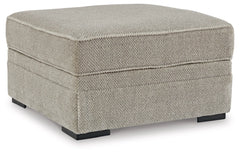 Calnita Ottoman With Storage;Sisal