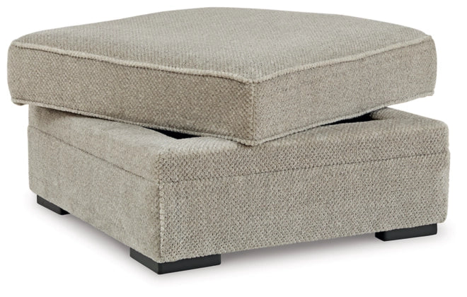 Calnita Ottoman With Storage;Sisal