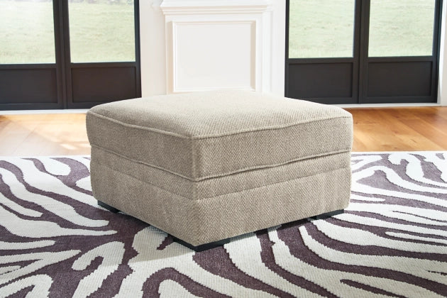 Calnita Ottoman With Storage;Sisal