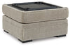 Calnita Ottoman With Storage;Sisal