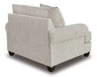 Akinlane Chair and a Half;Pewter