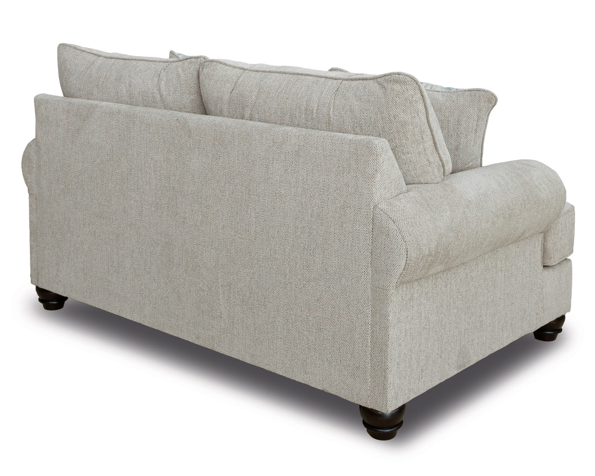 Akinlane Loveseat;Pewter