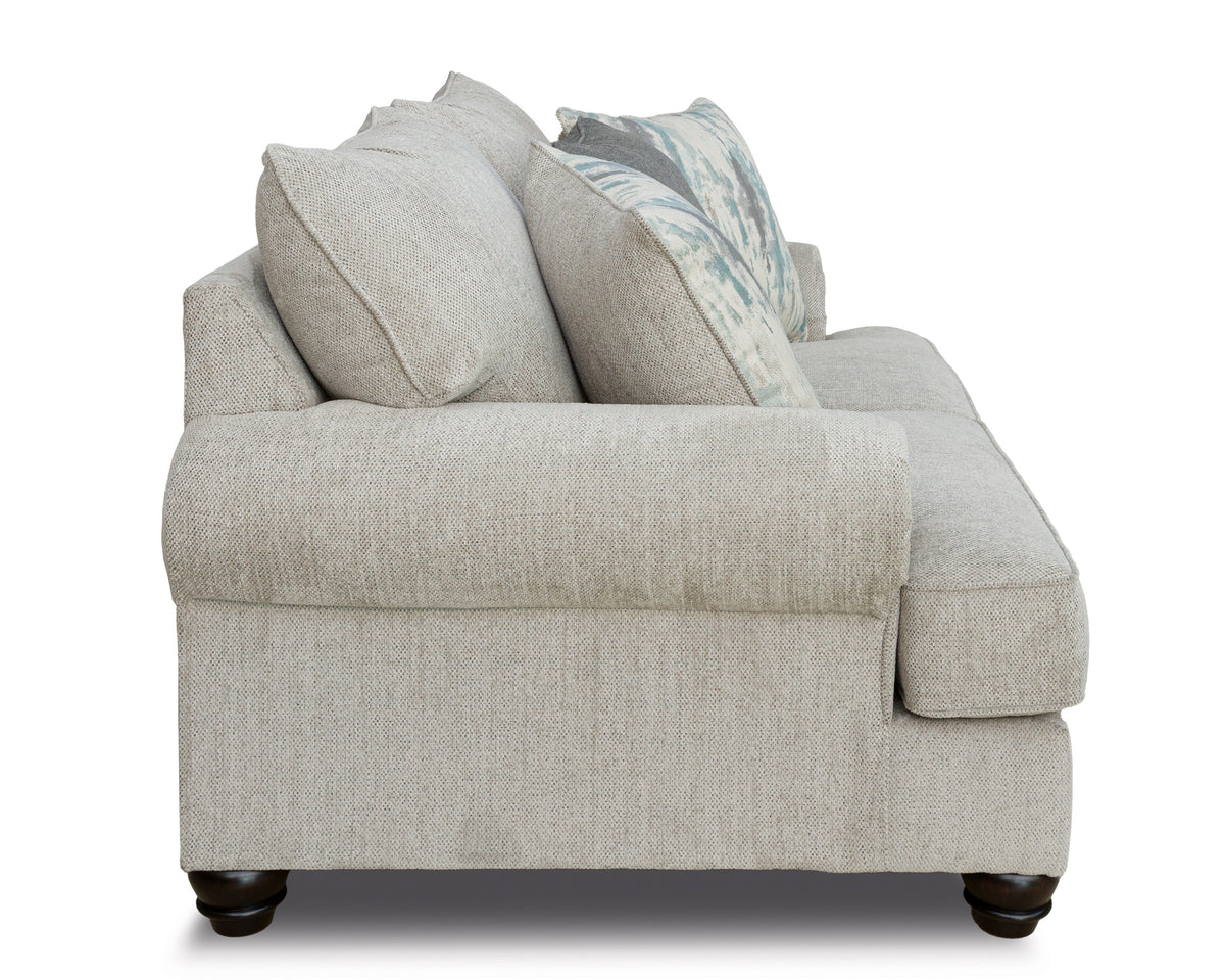 Akinlane Loveseat;Pewter