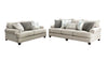 Akinlane Sofa & Loveseat;pewter