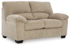 SimpleJoy Loveseat;Sand