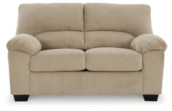 SimpleJoy Loveseat;Sand