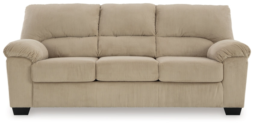 SimpleJoy Sofa and Loveseat;Sand