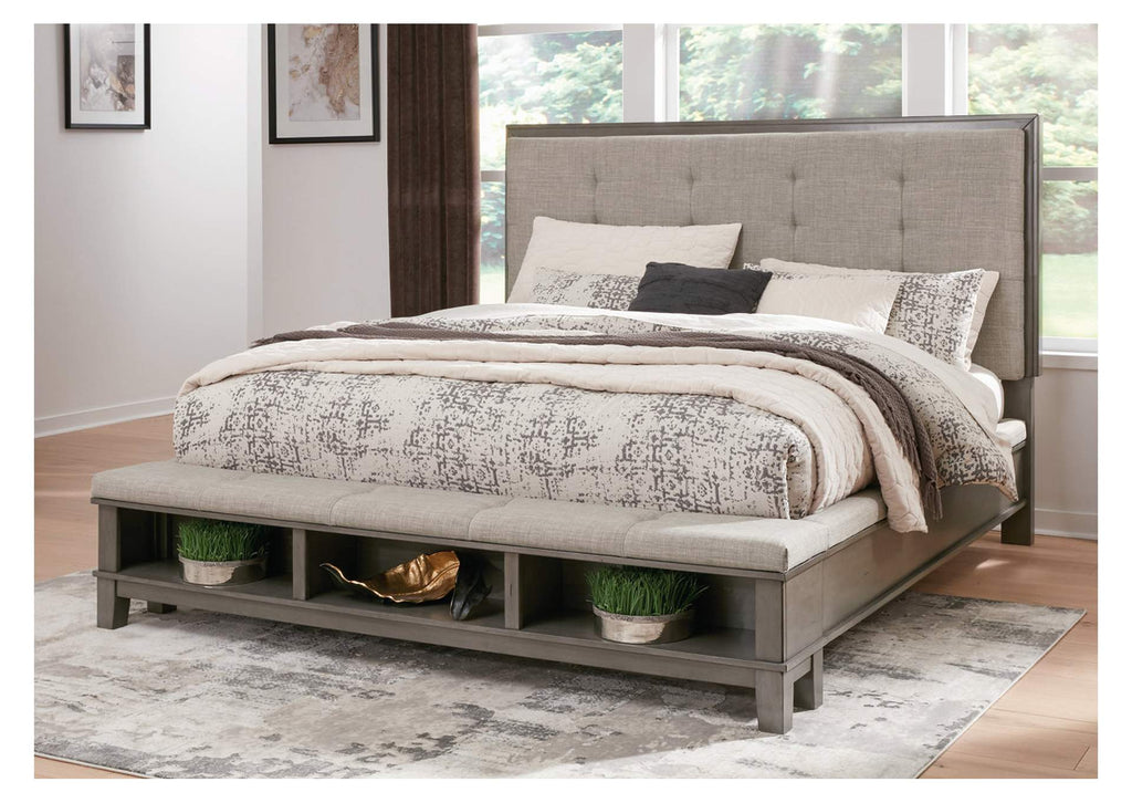 Hallanden Queen Panel Bed with Storage