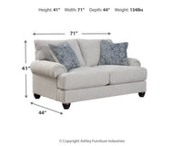 Avocet Loveseat;Arctic