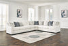 Accomplished 4-Piece Sectional Sofa;Stone