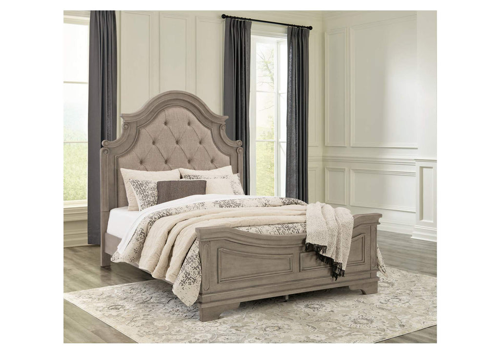 Lodenbay King Upholstered Panel Bed