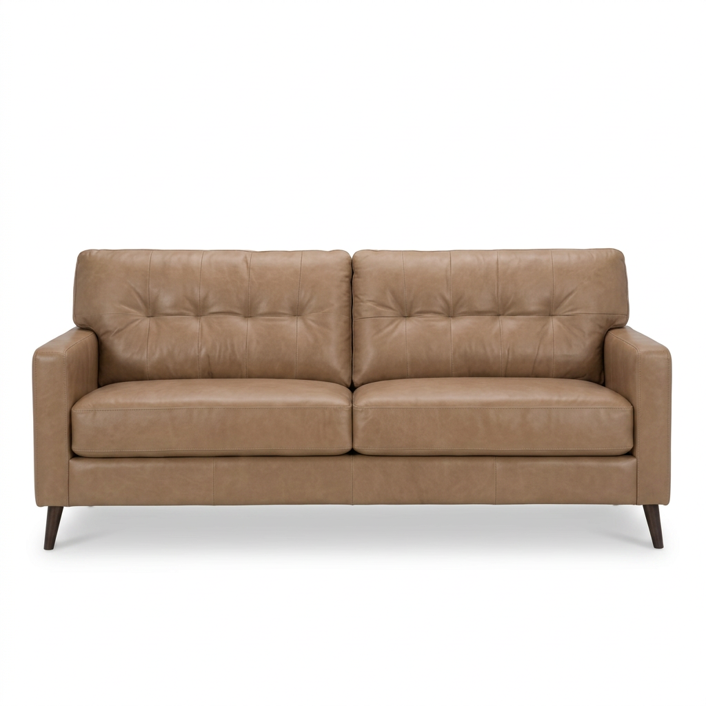 Bixler Sofa and Loveseat; Toffee
