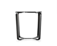 ROUND END TABLE-LANNISTONE;WHITE