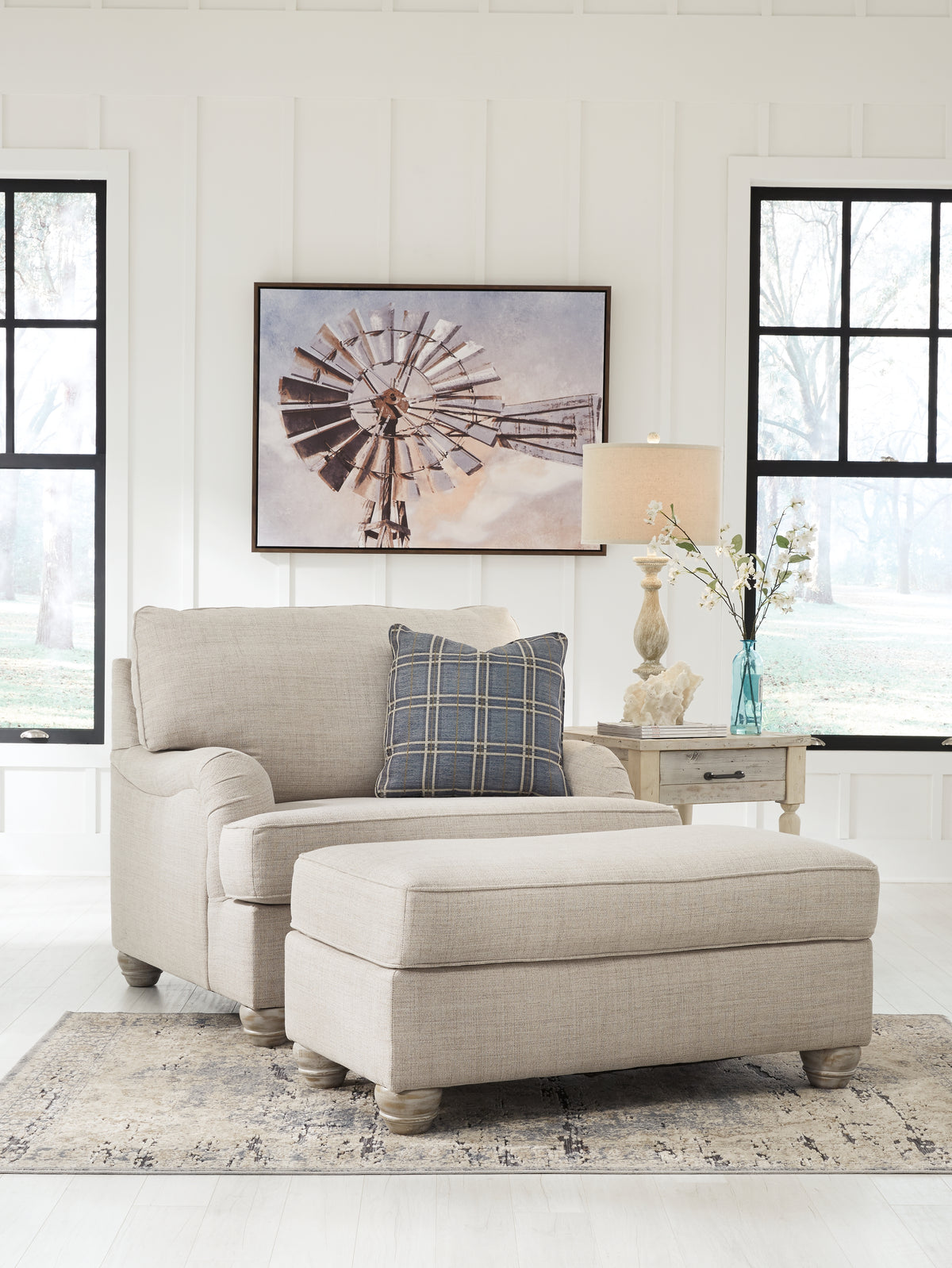 Traemore Ottoman - Ashley Furniture - Brunei