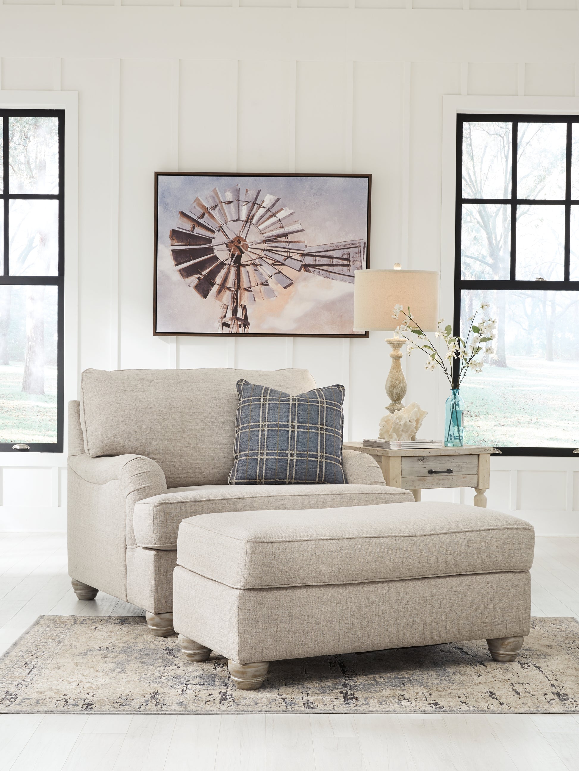 Traemore Ottoman - Ashley Furniture - Brunei
