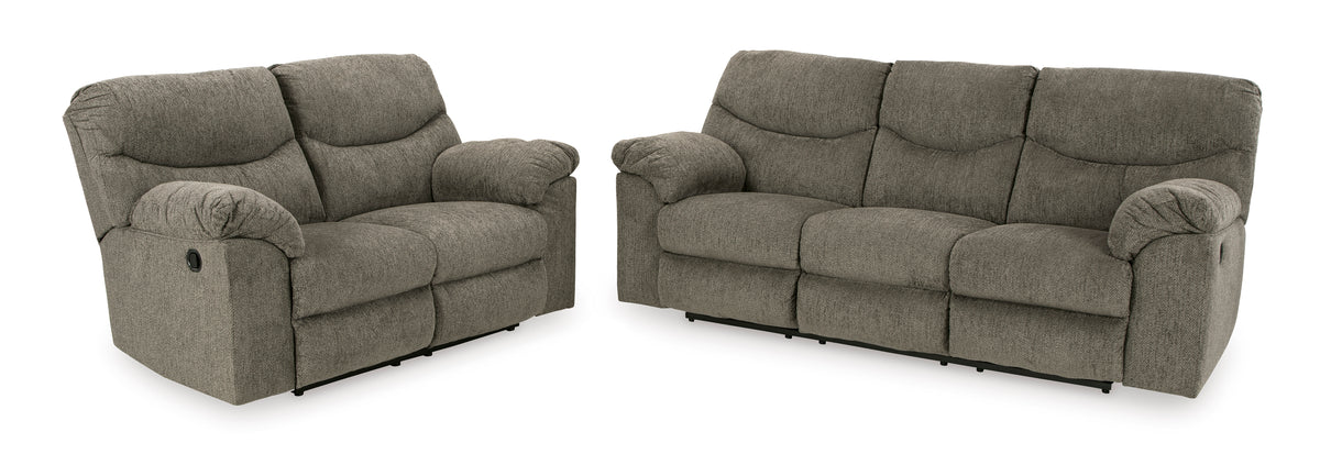 Alphons Sofa and Loveseat;Putty