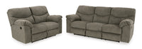 Alphons Sofa and Loveseat;Putty