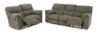 Alphons Sofa and Loveseat;Putty
