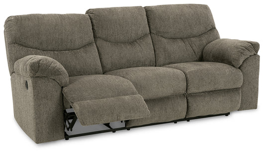 Alphons Reclining Sofa;Putty