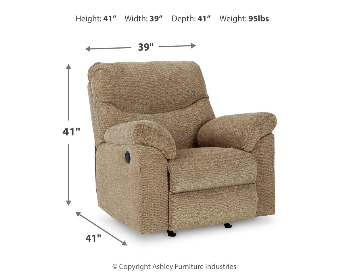 Alphons Recliner - Ashley Furniture - Brunei