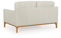 Bethley Loveseat;Ivory