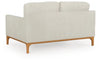 Bethley Loveseat;Ivory