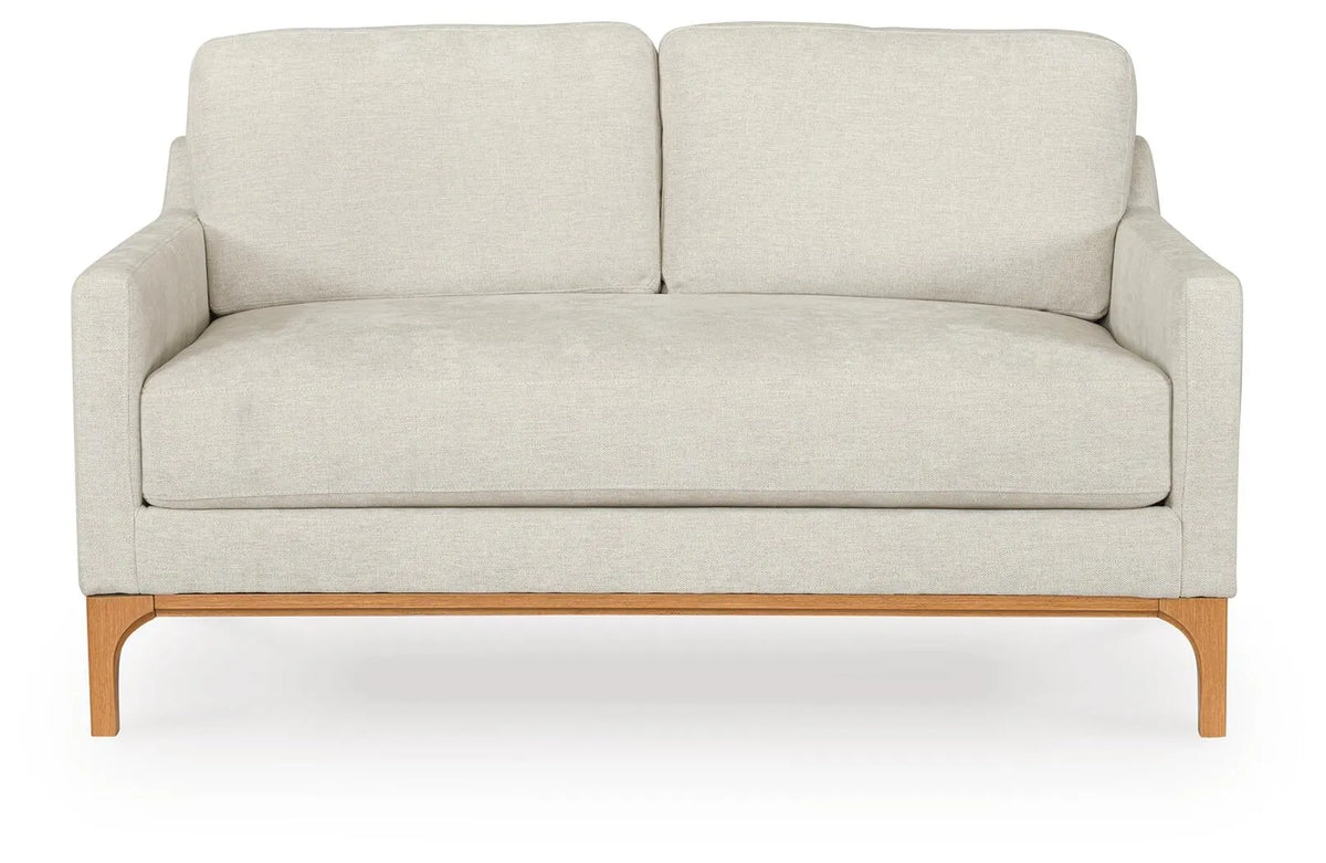 Bethley Loveseat;Ivory
