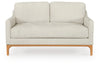 Bethley Loveseat;Ivory