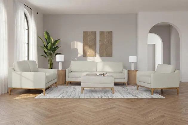 Bethley sofa set;Ivory