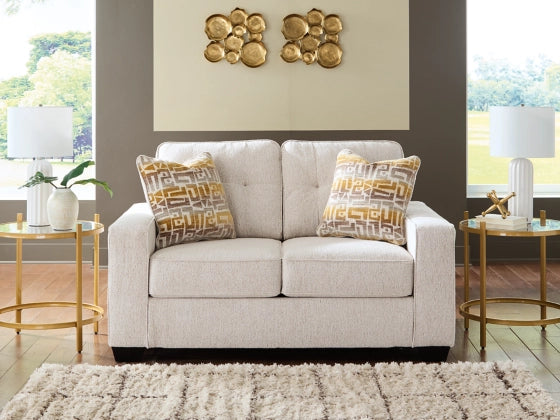 Storrow Loveseat;Stone