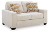 Storrow Loveseat;Stone