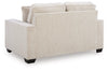 Storrow Loveseat;Stone