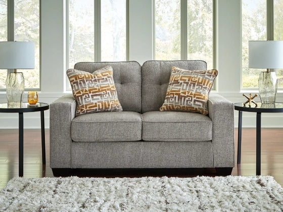 Storrow Loveseat;Iron