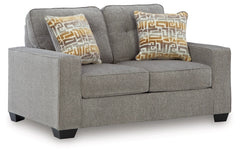 Storrow Loveseat;Iron