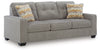 Storrow Sofa and Loveseat; Iron