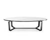 OVAL COCKTAIL TABLE-LANNISTONE;WHITE
