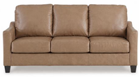 Aldai Sofa and Loveseat; Toffee