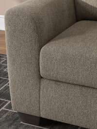 Triston-Peaks Chair and a Half;Suede