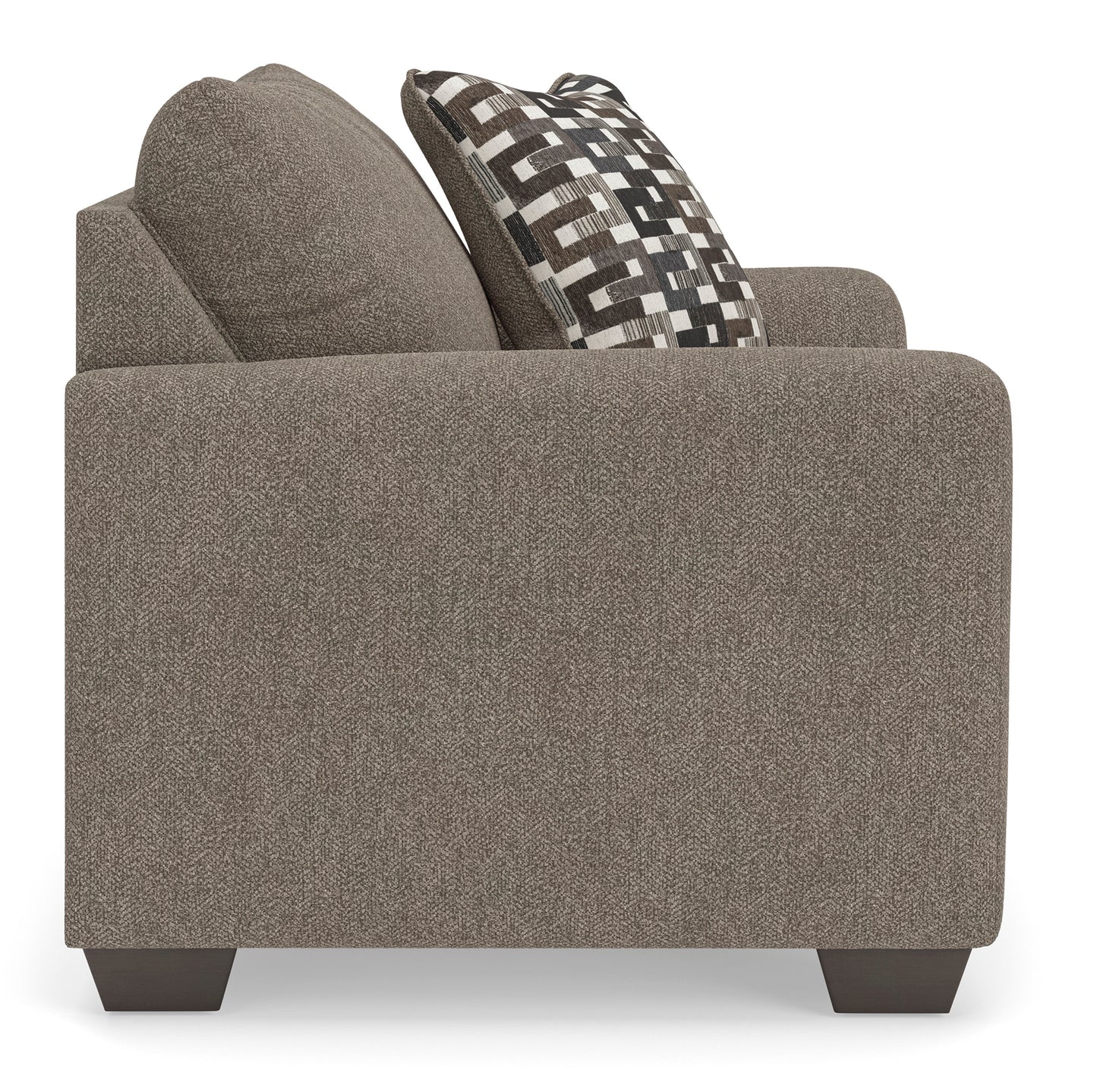 Triston-Peaks sofa set;Suede